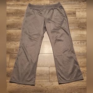 Under Armour Storm Sweatpants Size XL Grey Fleece